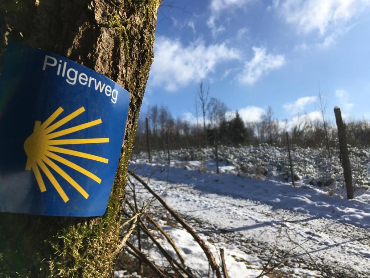 Pension Zum Rothaarsteig Netphen Exterior foto